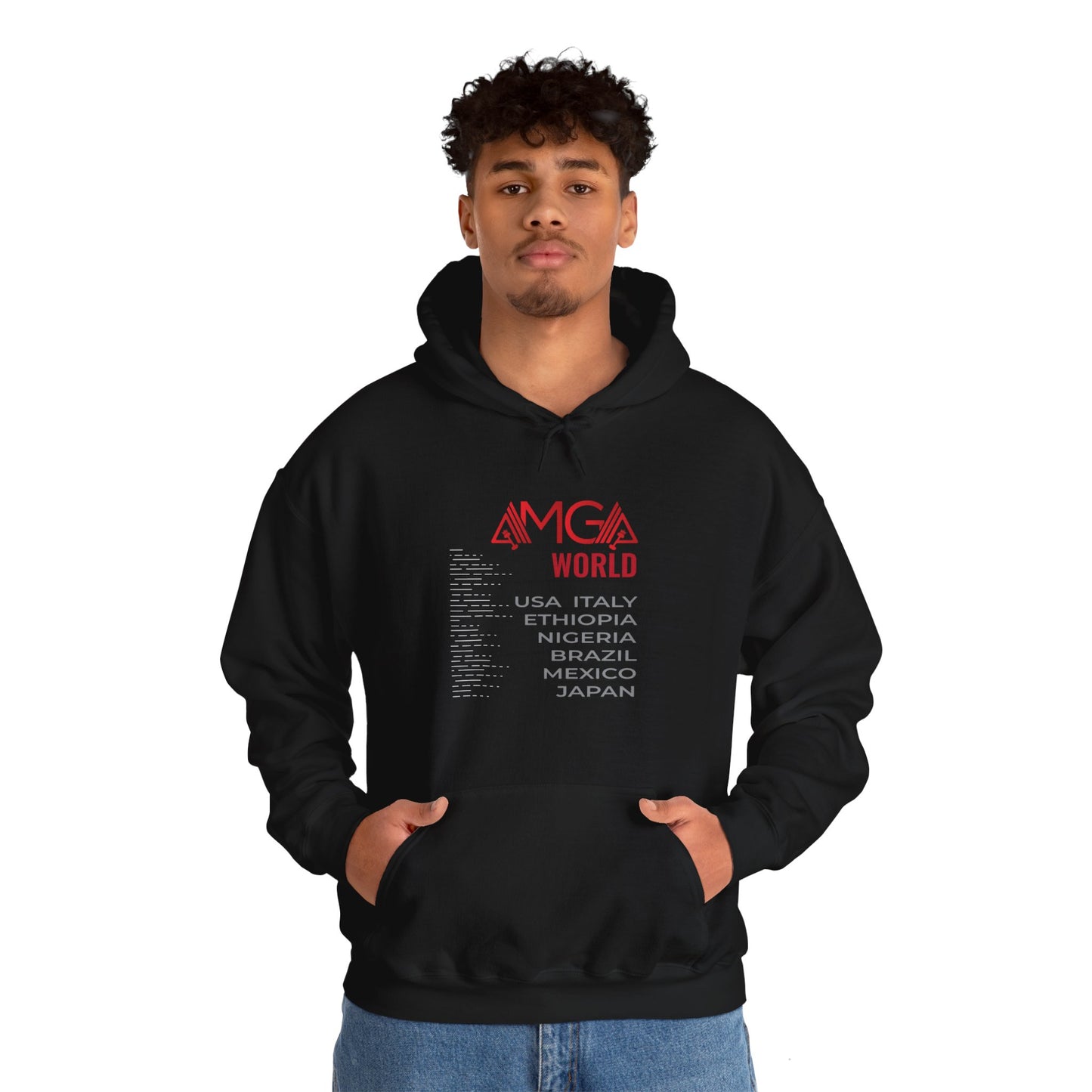 AMGA FIT Unisex Heavy Blend™ Hooded Sweatshirt
