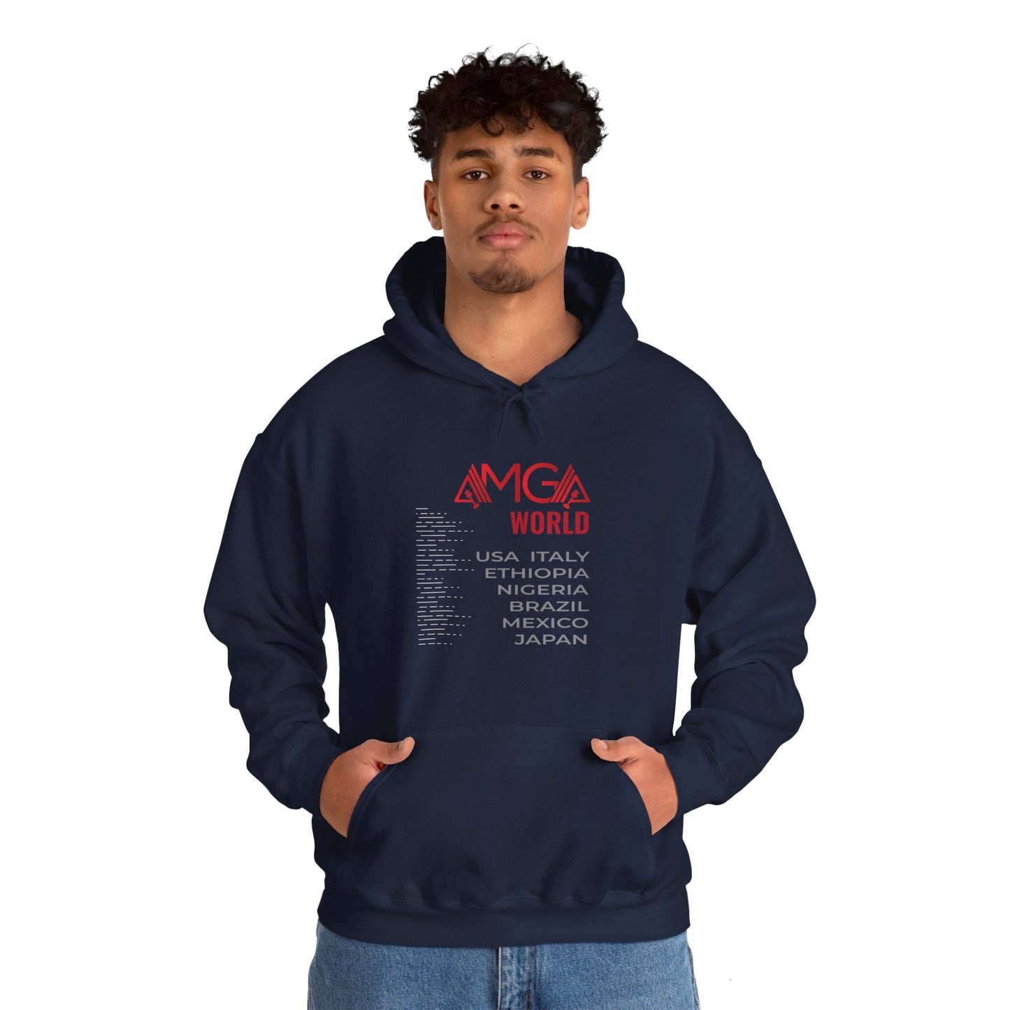 AMGA FIT Unisex Heavy Blend™ Hooded Sweatshirt
