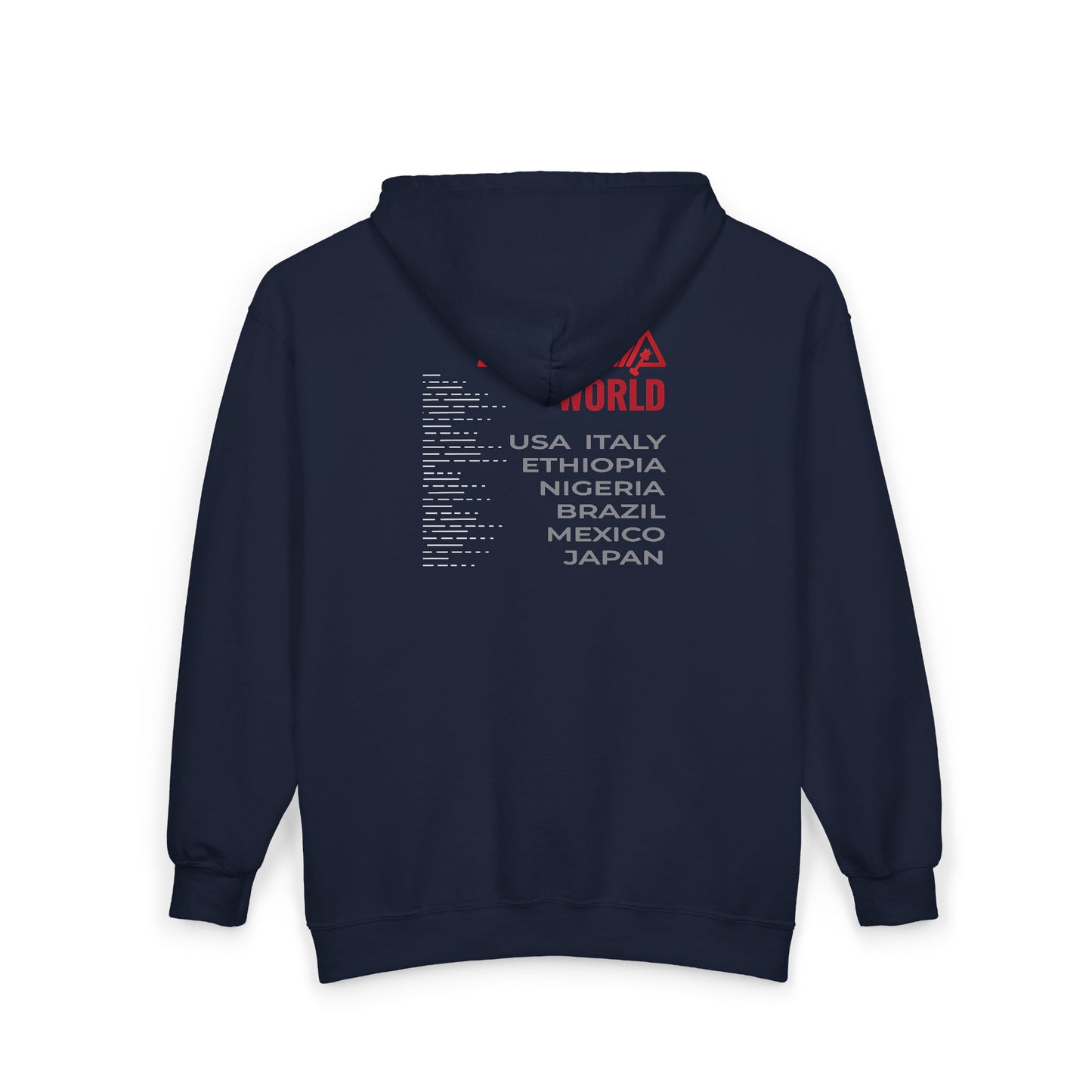 AMGAFIT Unisex Zipper Hoodie