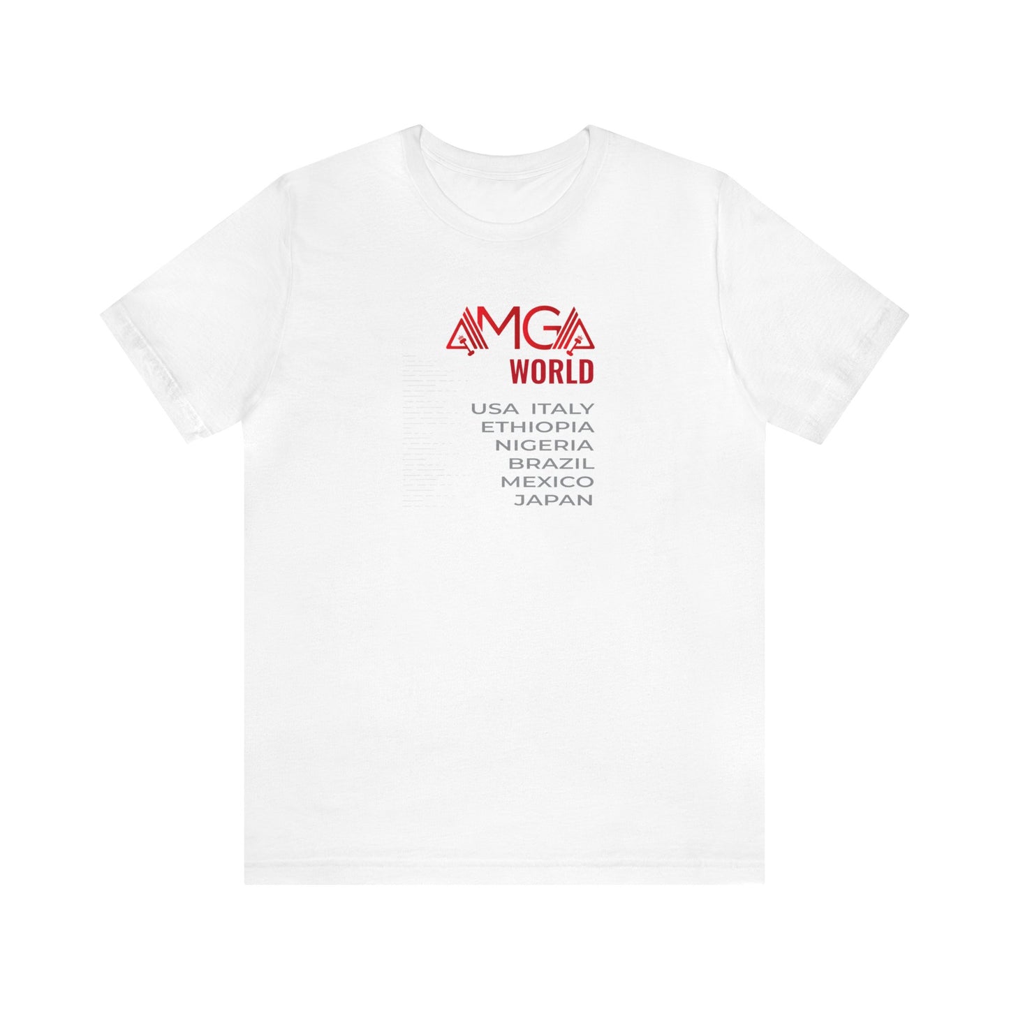 AMGA FIT Unisex Organic Short Sleeve Tee