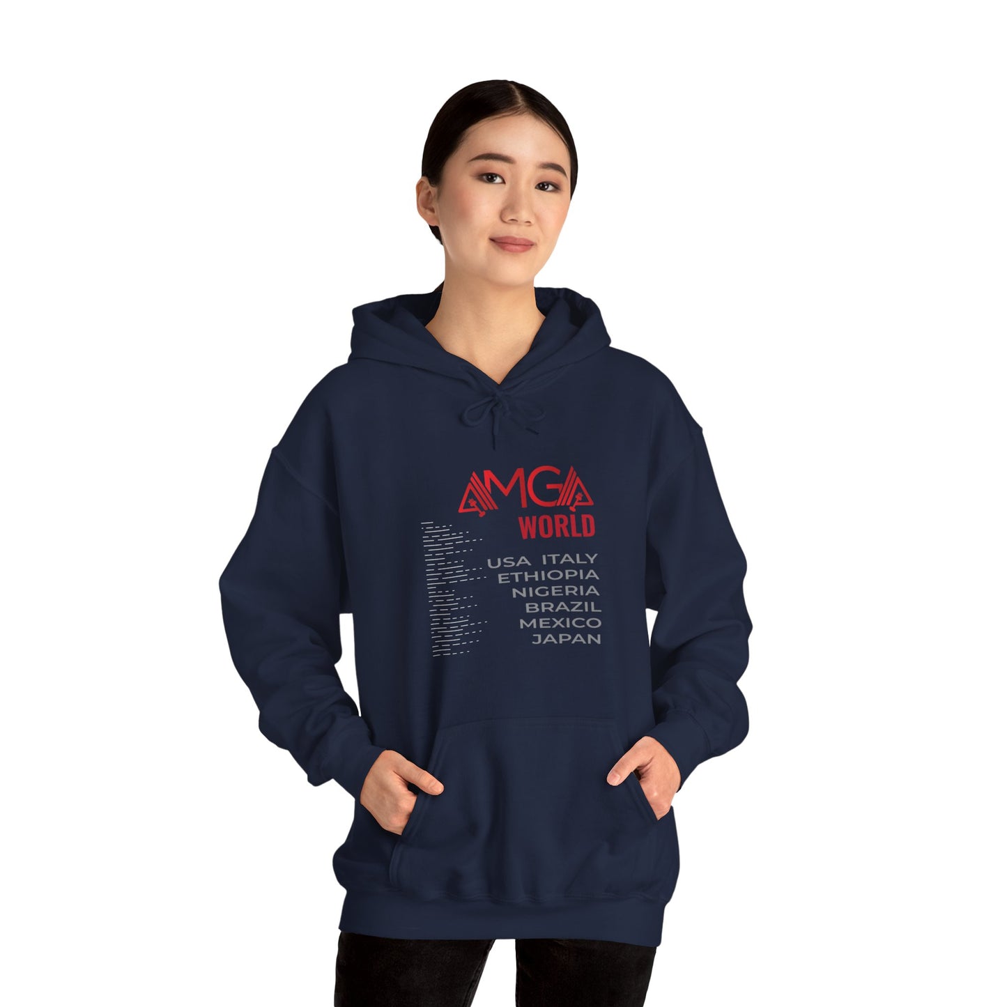 AMGA FIT Unisex Heavy Blend™ Hooded Sweatshirt