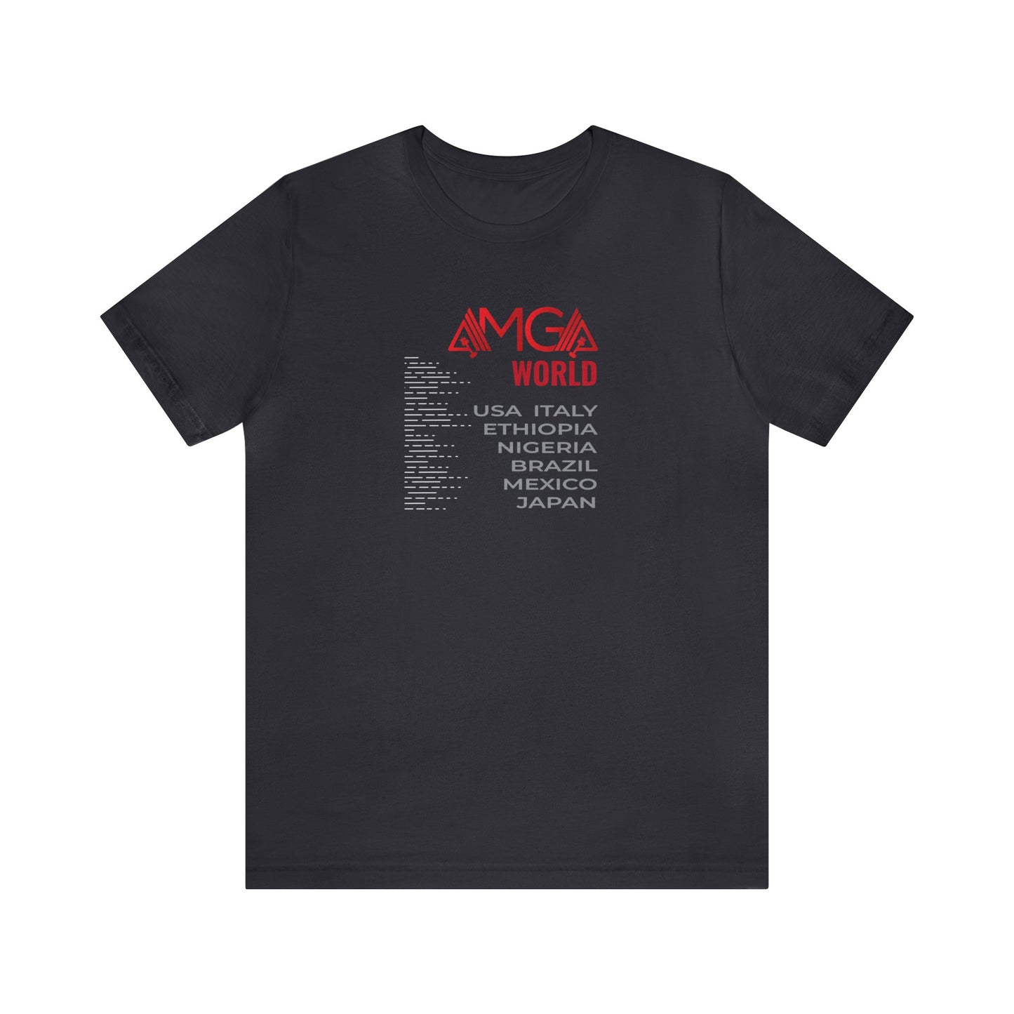 AMGA FIT Unisex Organic Short Sleeve Tee