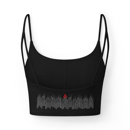 Ladies Luxe Sports Bra — "Put In The Work"