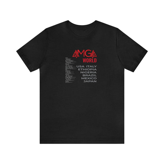 AMGA FIT Unisex Organic Short Sleeve Tee