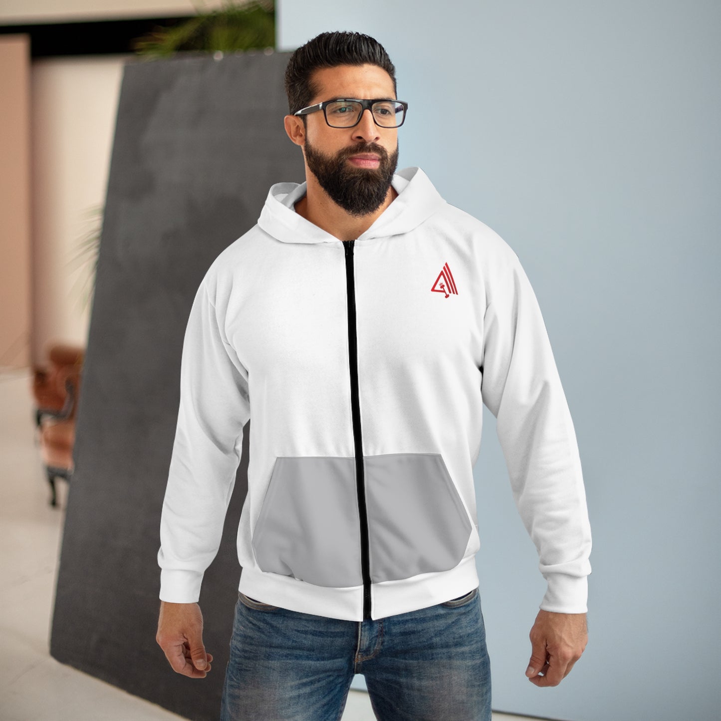 AMGA FIT Unisex Zip Hoodie