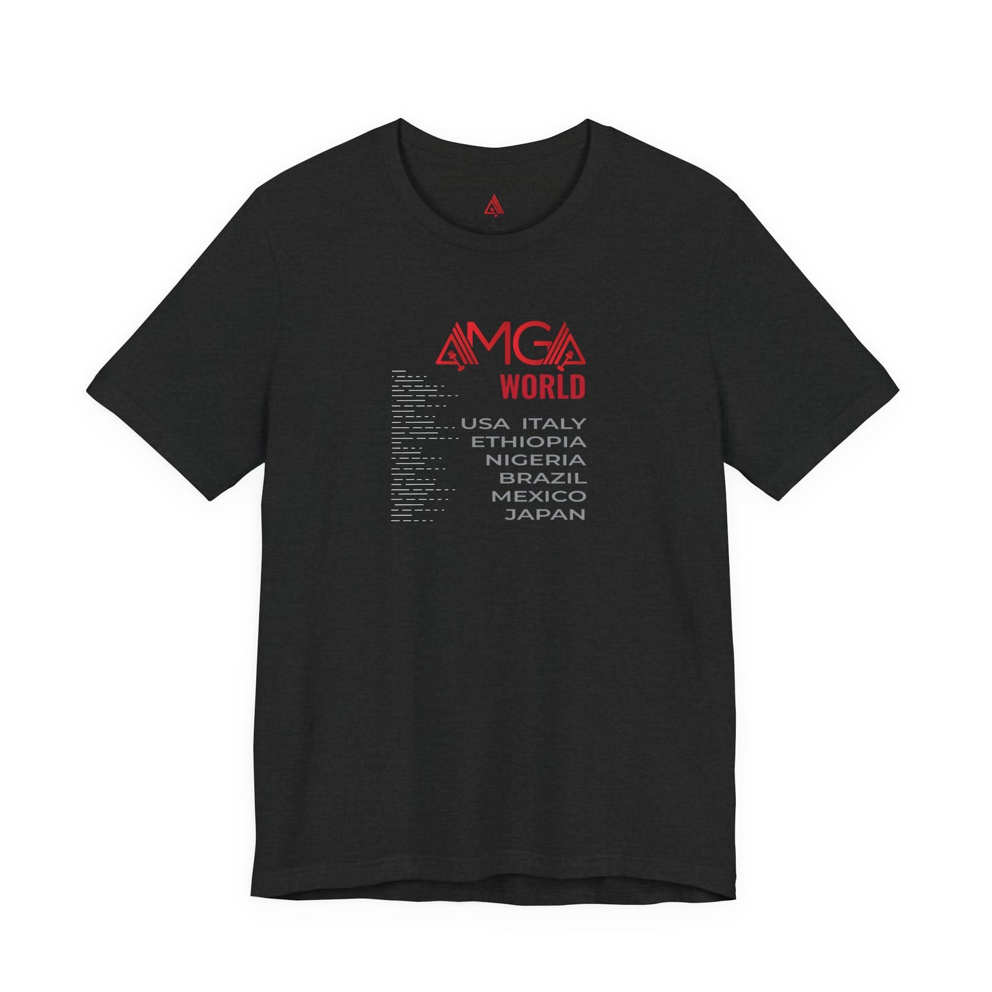 AMGA FIT Unisex Organic Short Sleeve Tee