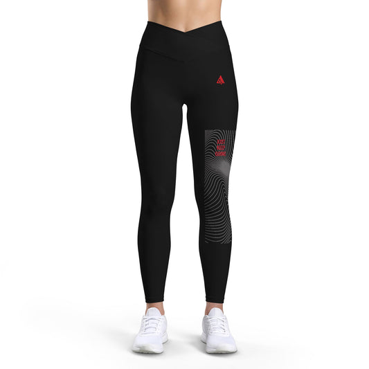 Ladies Luxe Leggings — "Just Keep Going"