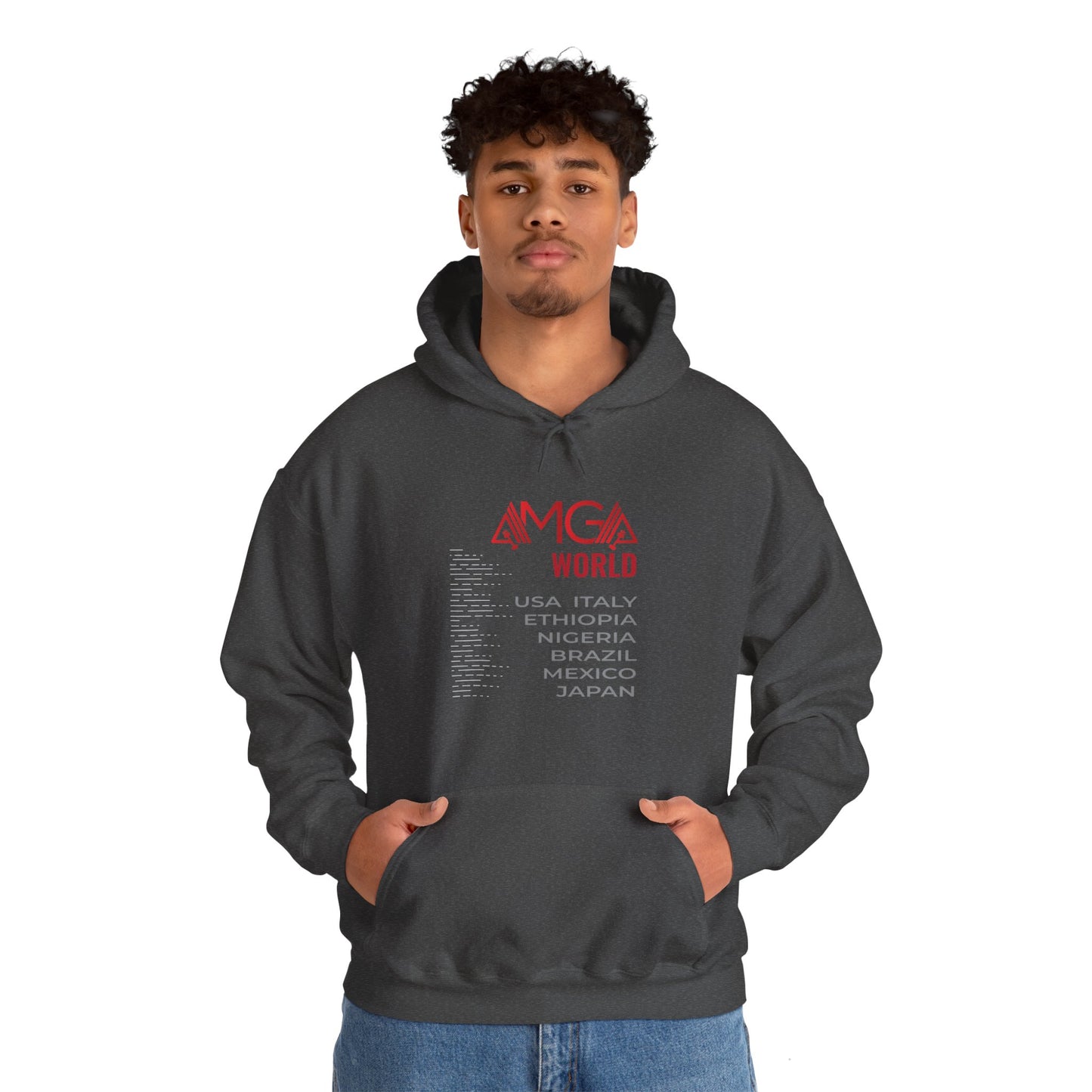 AMGA FIT Unisex Heavy Blend™ Hooded Sweatshirt