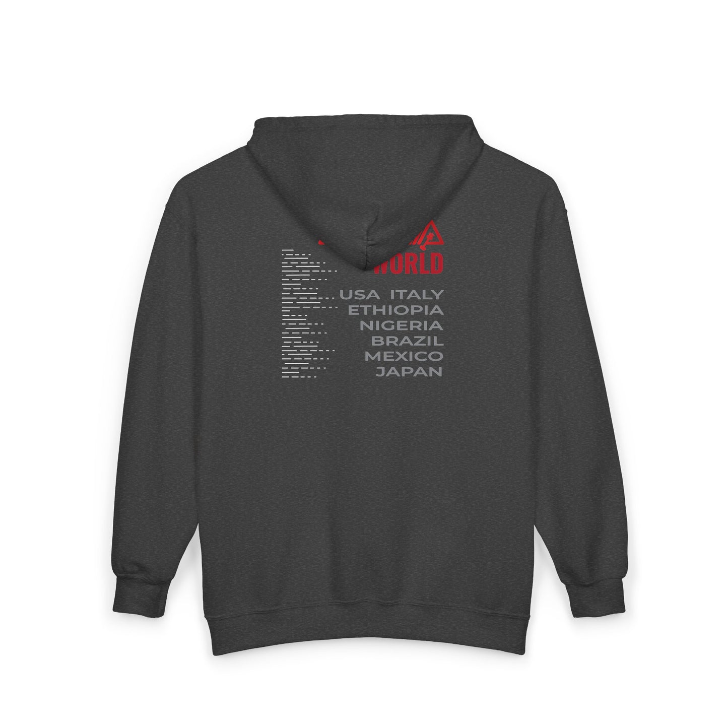 AMGAFIT Unisex Zipper Hoodie