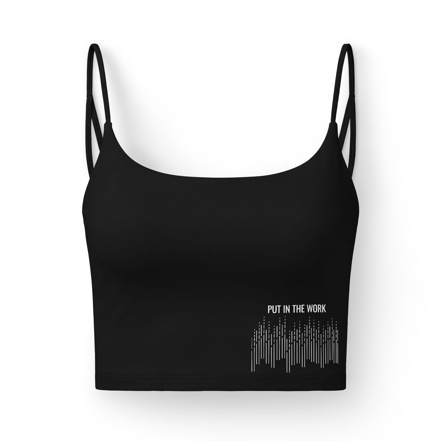 Ladies Luxe Sports Bra — "Put In The Work"