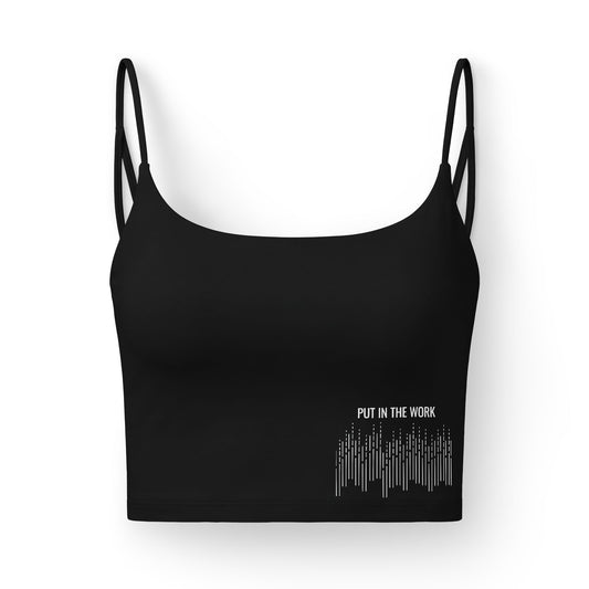 Ladies Luxe Sports Bra — "Put In The Work"