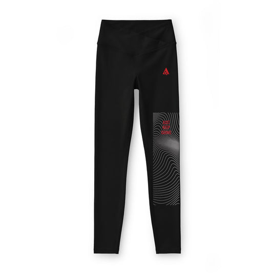 Ladies Luxe Leggings — "Just Keep Going"