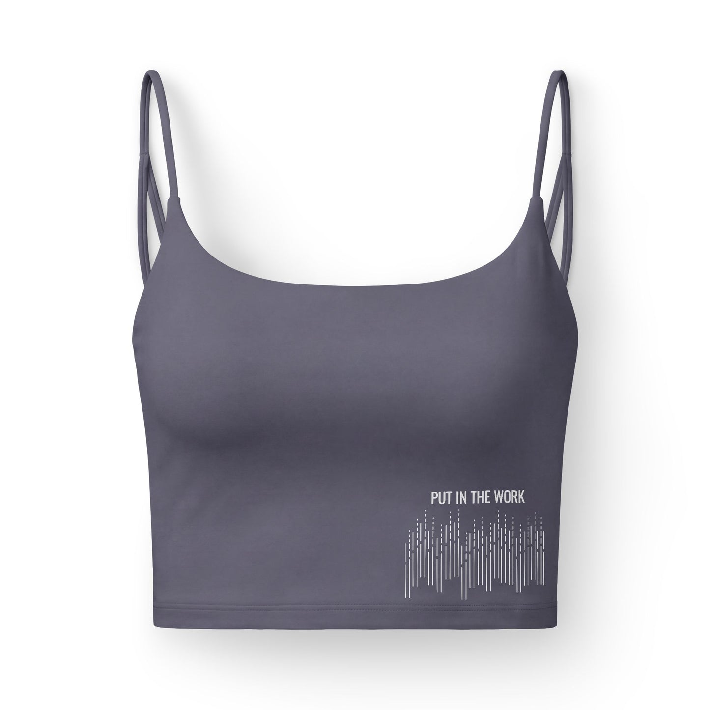 Ladies Luxe Sports Bra — "Put In The Work"